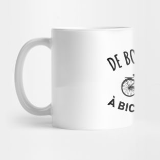 Matin à bicyclette French Bicycle Mug